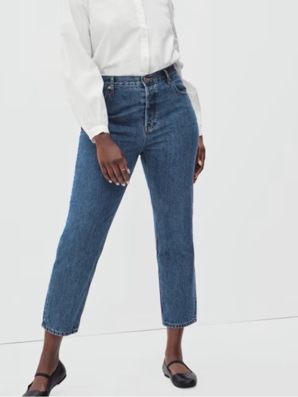 NWT Everlane The Curvy ’90s Cheeky® Jean Crop High Waist 31